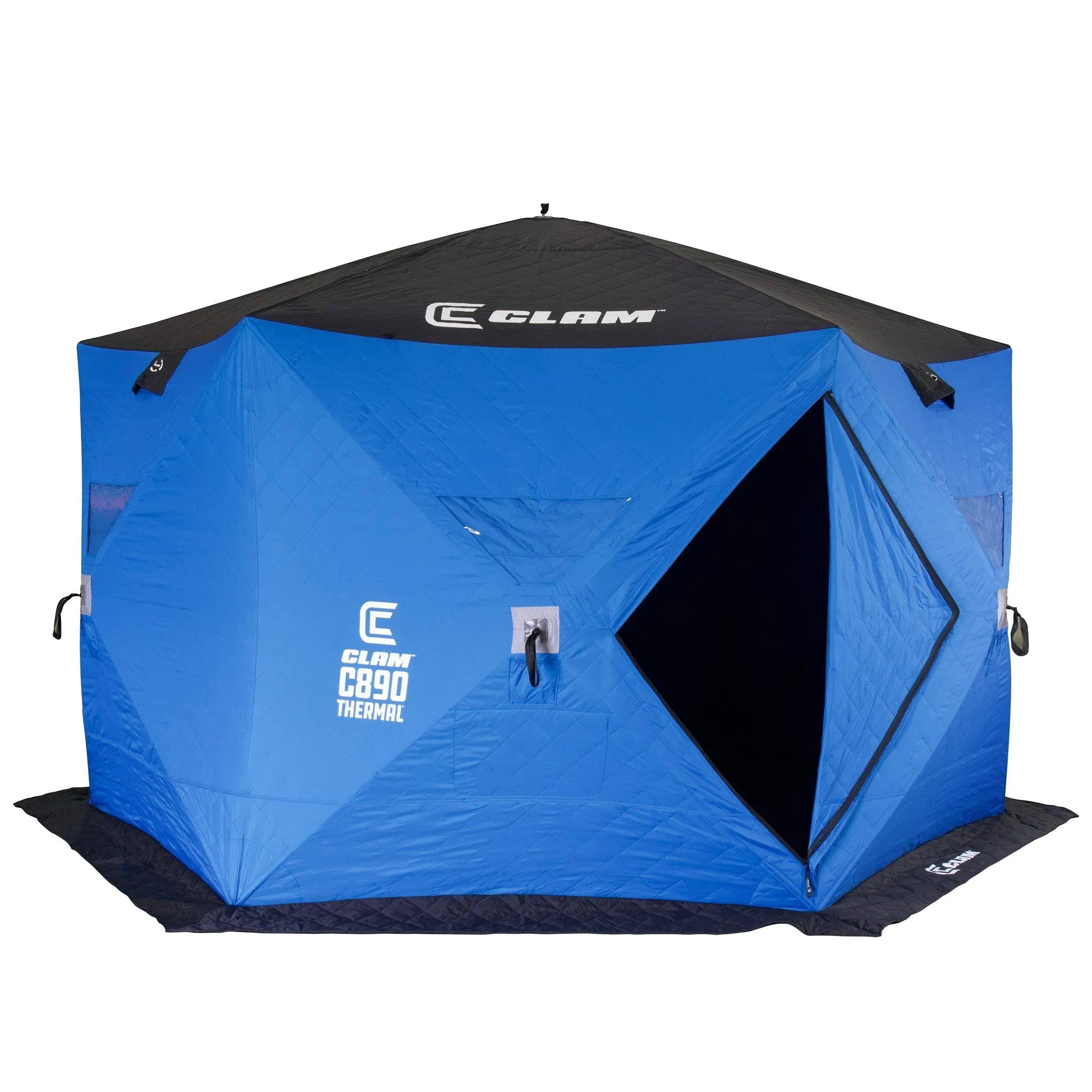 Clam C-890 Thermal Hub Ice Fishing Shelter