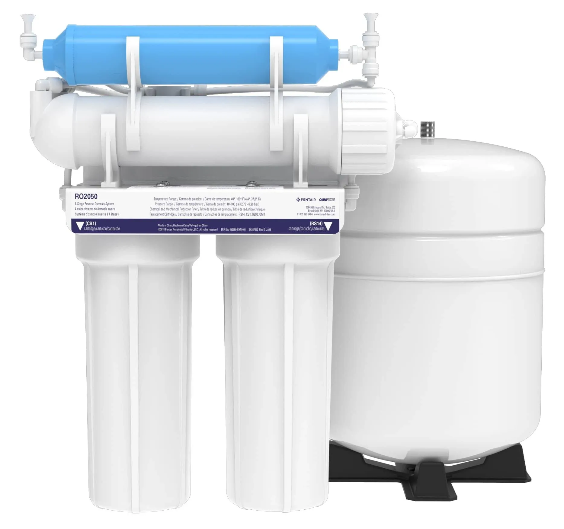 Omnifilter RO2050 Undersink RO Water Filter System