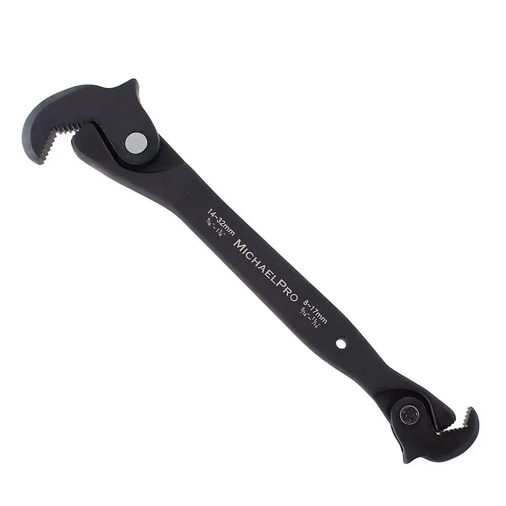 MichaelPro Dual Action Auto Size Adjusting Wrench - 5/16" to 1-1/4"