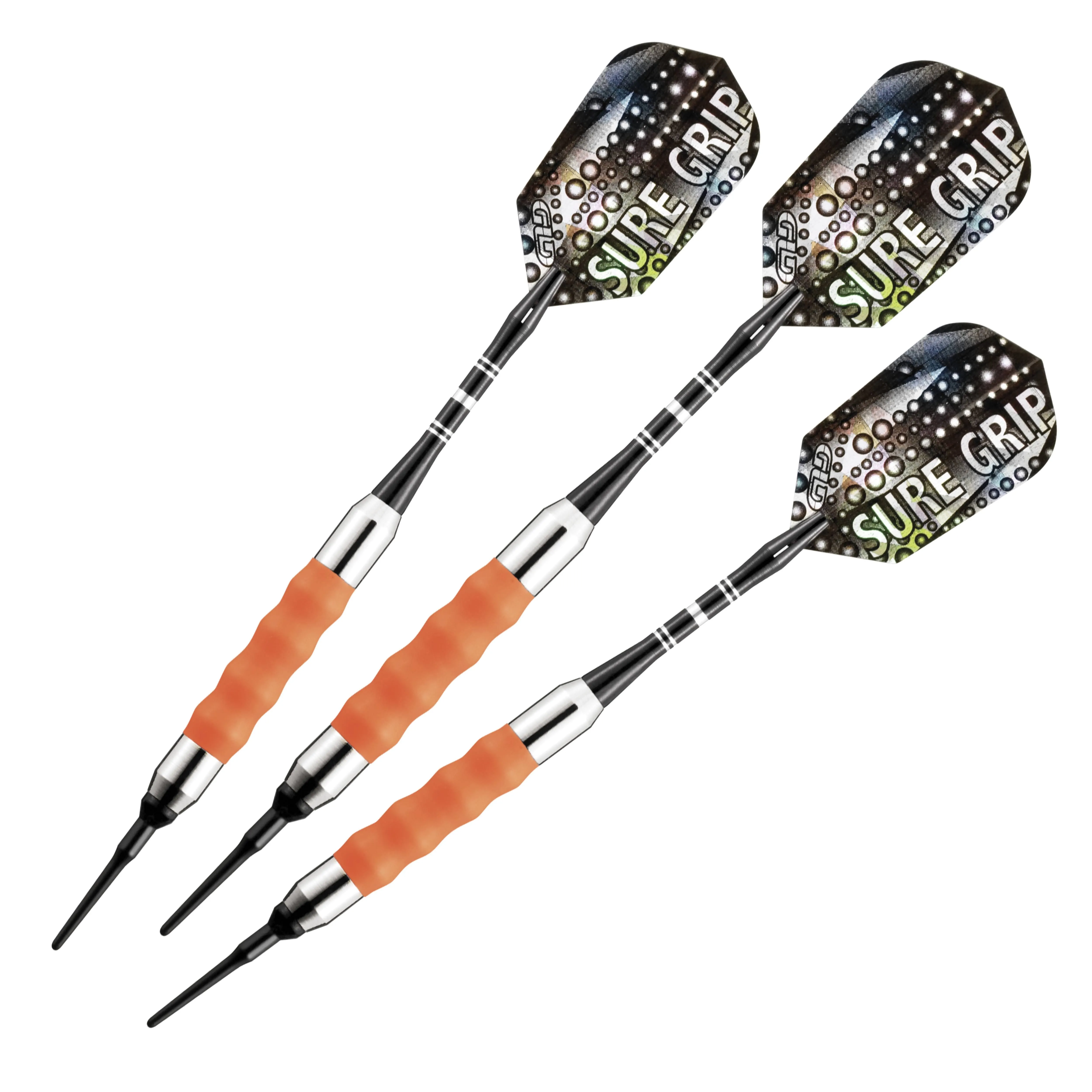 Viper Soft Tip Darts - Sure Grip, Orange 16g