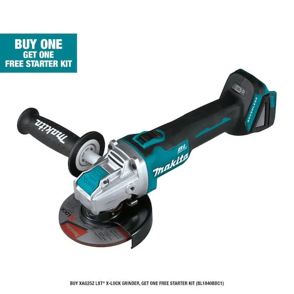 Makita Power Tool Angle Grinder w/ AFT 18V Li-Ion Brushless Cordless (Tool Only)