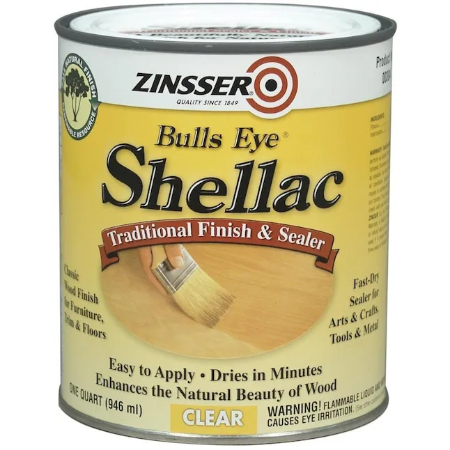 Bulls Eye Clear Shellac Zinsser