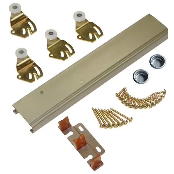 Johnson Hardware Bypass Door Hardware Set 1166G602