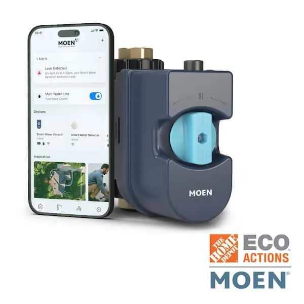 Moen 900-001 Flo by Moen 3/4" In. Smart Water Shutoff Valve