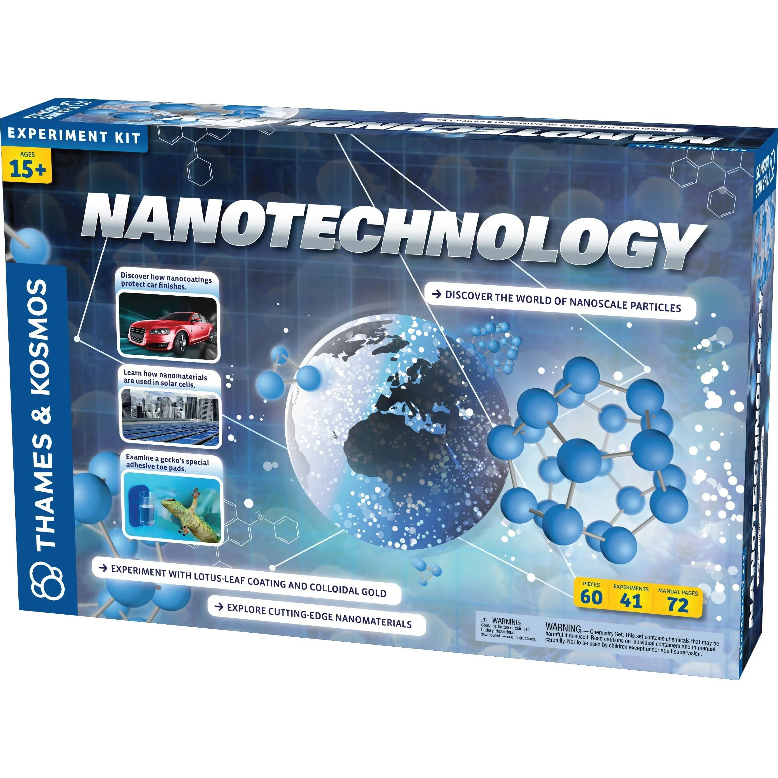 Thames &amp; Kosmos Nanotechnology Science Experiment Kit Germany Brand New Sealed