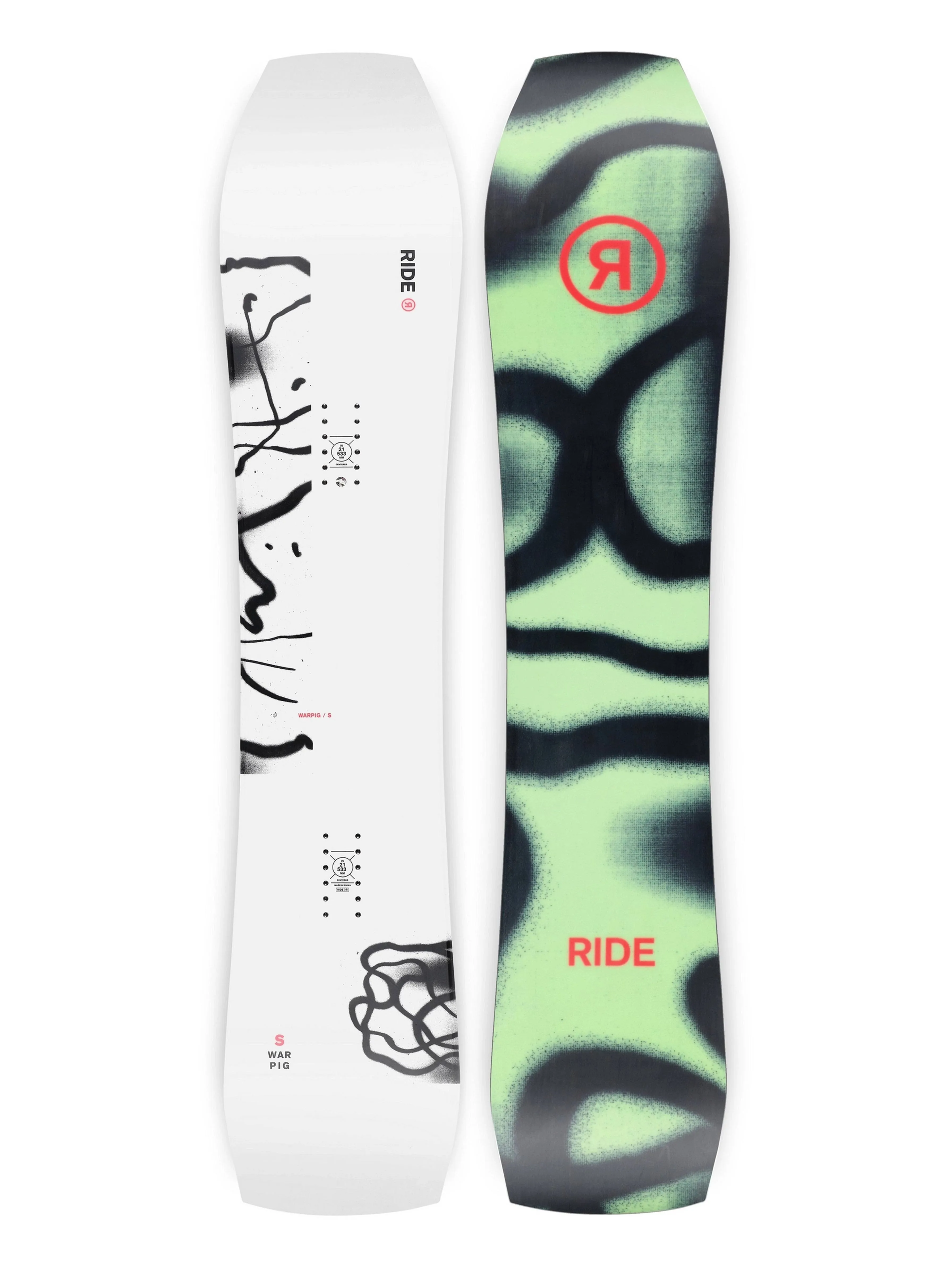 Ride Warpig Unisex Snowboard