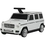 Best Ride On Cars Mercedes G Class Suitcase - White