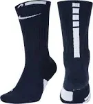 Nike Elite Crew Socks Midnight Navy/White