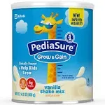 PediaSure Grow & Gain Shake Mix, Vanilla, 14.1-ounce Can