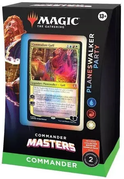 MTG Commander Masters Planeswalker Party Commander Deck