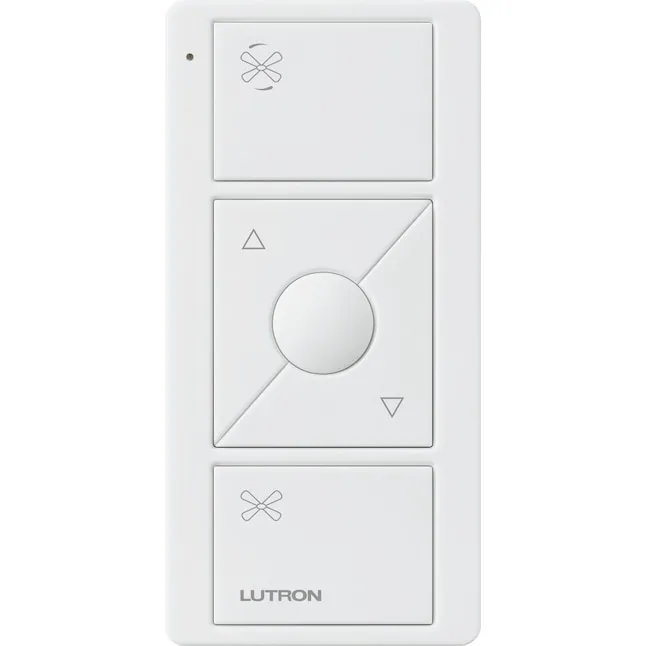 Lutron Pico Caseta Remote Fan Control White