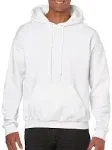 Gildan Men's Heavy Blend Fleece Hooded Sweatshirt, Size: XL, White