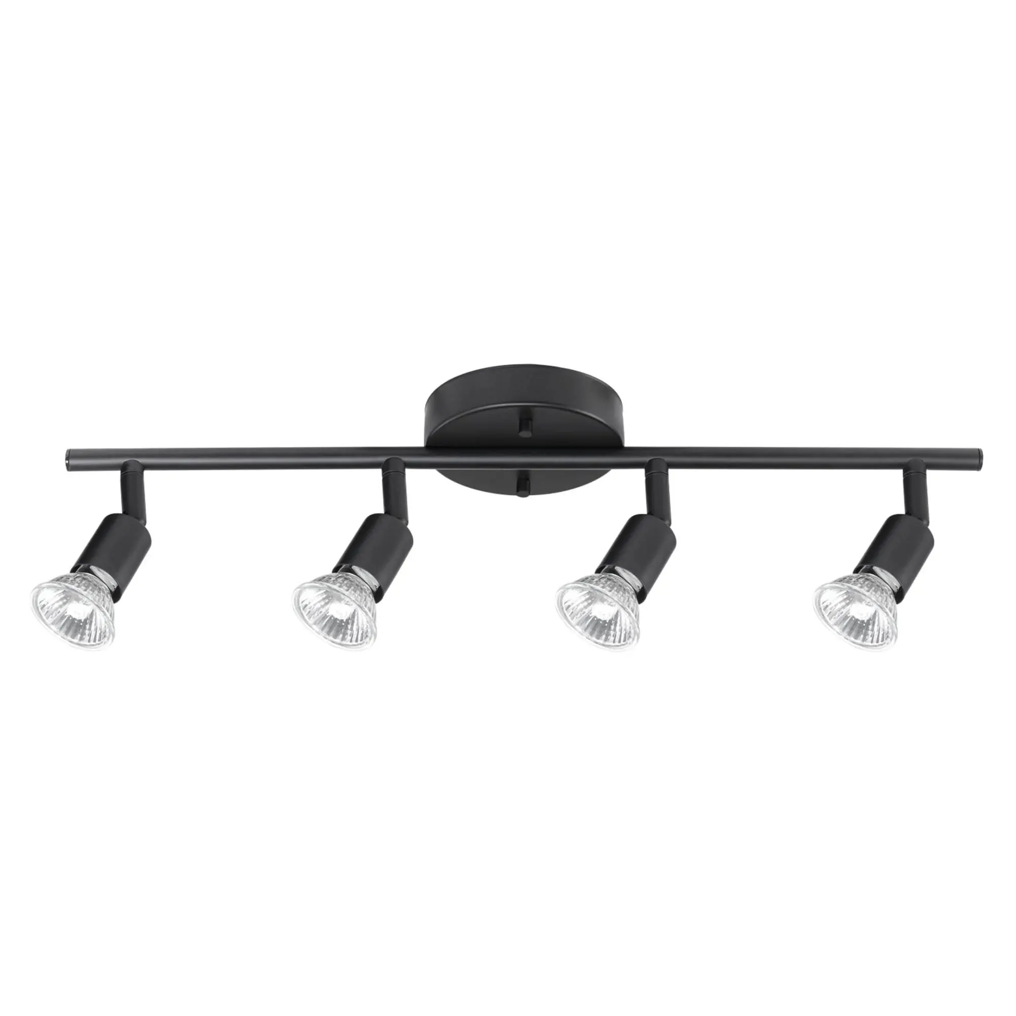 Payton 1.6 ft. 4-Light Matte Black Track Lighting Kit