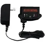 BLACK+DECKER 20V MAX Lithium Battery Charger, Compatible With 12V and 20V Battery, Battery Sold Separately (LCS1620B)