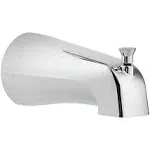 Moen Chrome Replacement Tub Spout with Lift-Rod Diverter, 1/2-Inch Slip-fit CC Connection, 3801