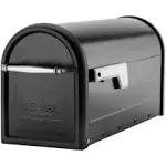 Architectural Mailboxes 8950B-10 Chadwick Postmount Mailbox, Large, Black