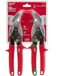 Milwaukee 2-Piece Offset Aviation Snip Set