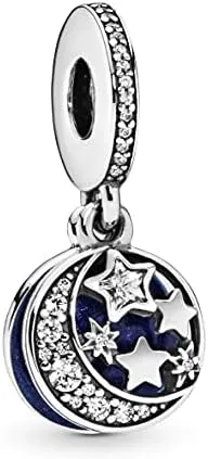 Pandora - 791993CZ - Vintage Night Sky Dangle Charm