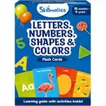 Skillmatics Thick Flash Cards for Toddlers - Letters, Numbers, Shapes & Colors, 3 in 1 Educational Game, Gifts, Learning Activities for 18 Months to 4 Years