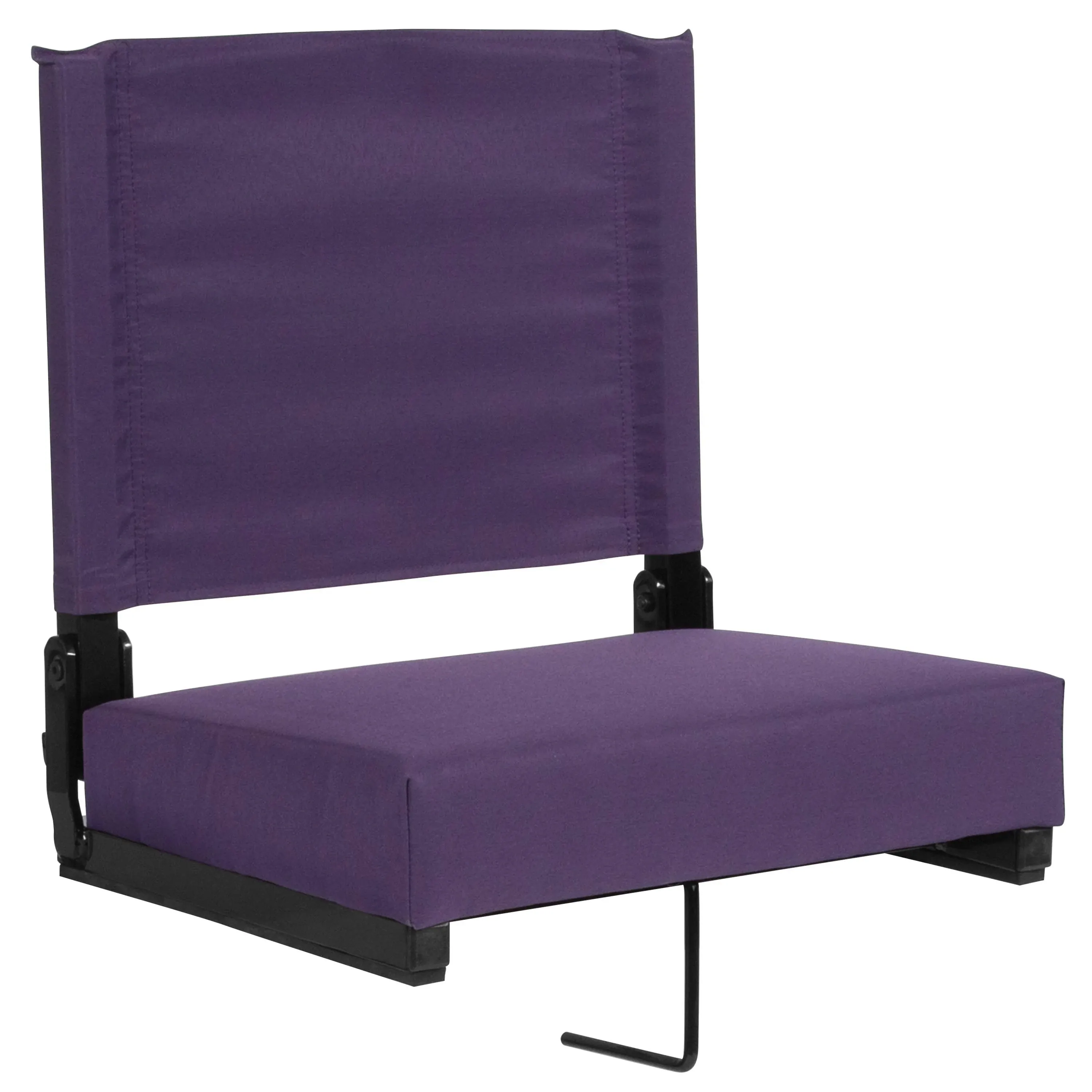 Grandstand Comfort SEATS by Flash with Ultra-Padded Seat - Dark Purple