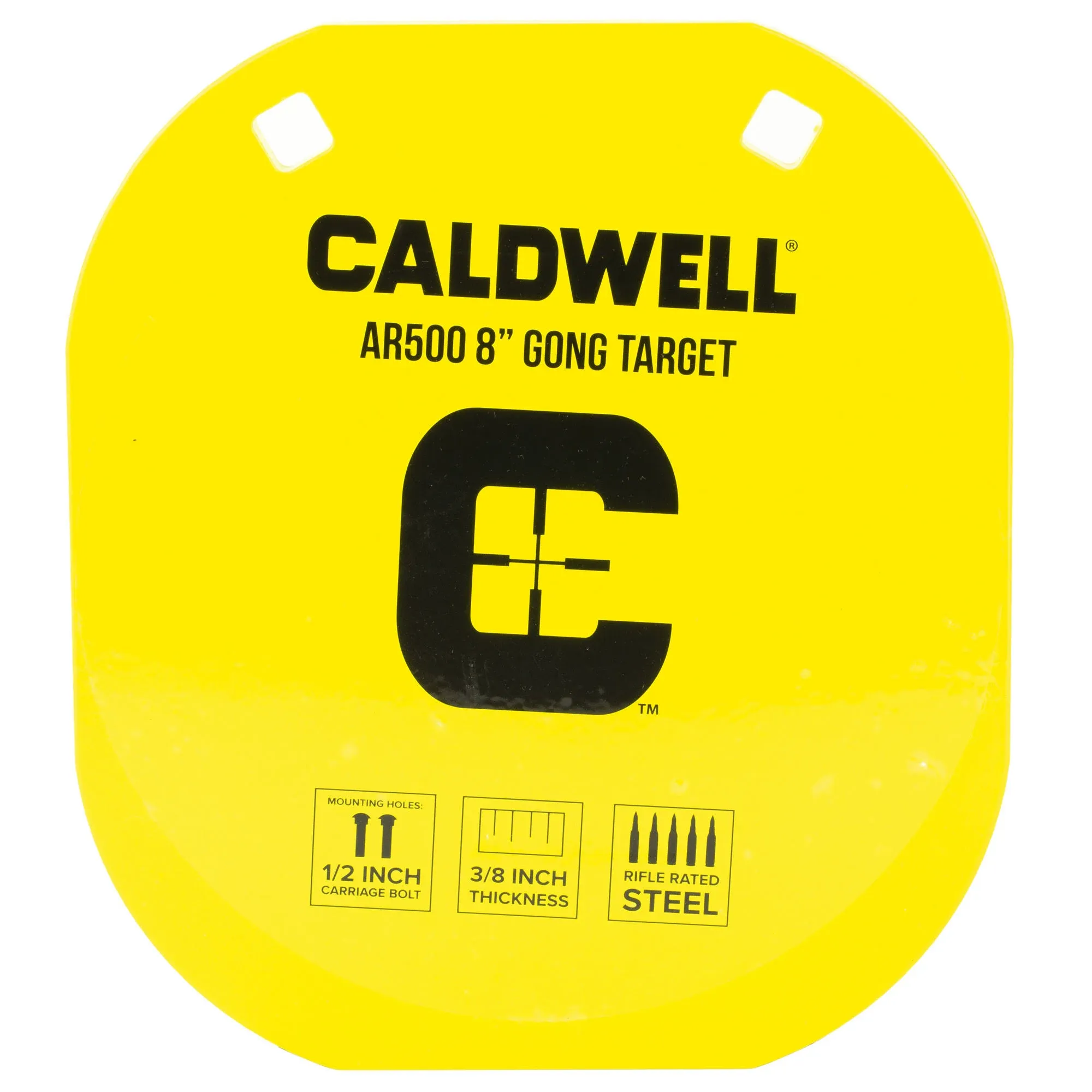 Caldwell AR500 8 in Yellow