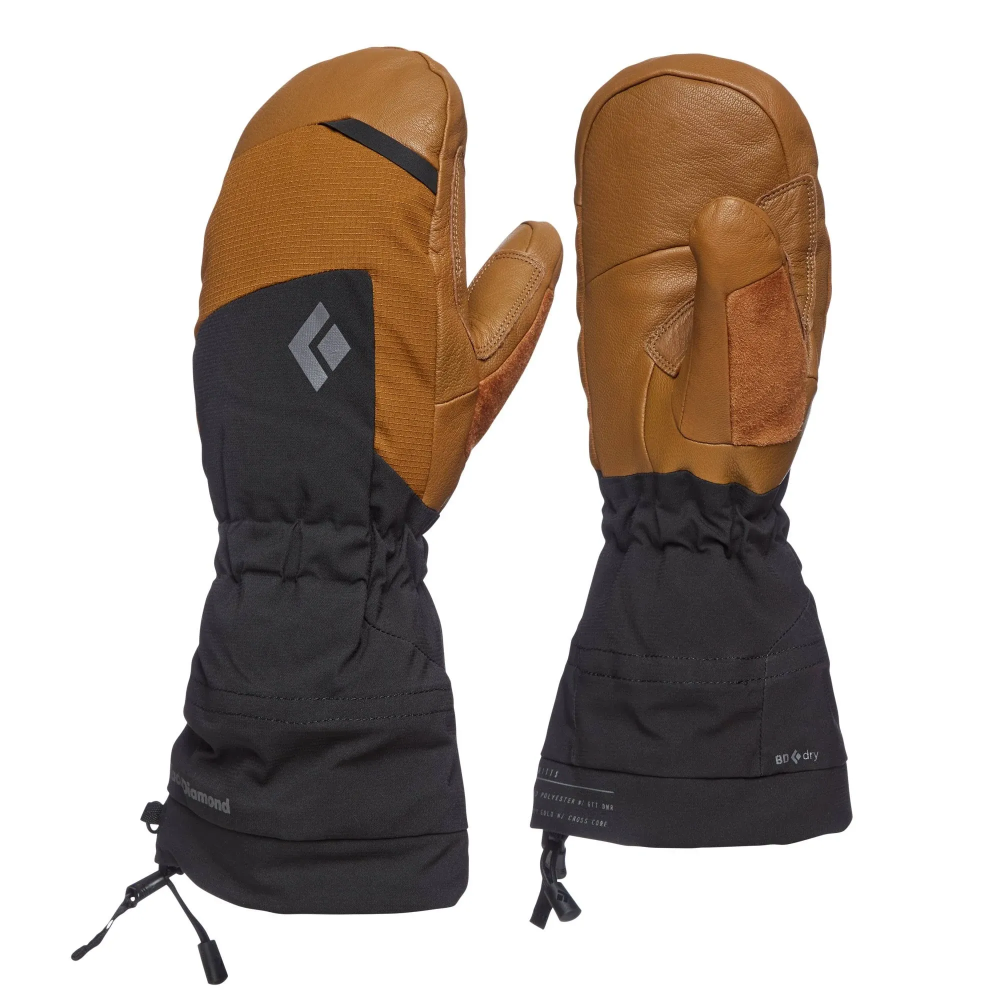 Black diamond mercury mitts (dark curry) men