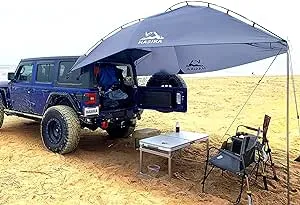 Hasika Awning Camper Trailer Roof Top Family Tent for Beach Camping Suv, MPV, Ha