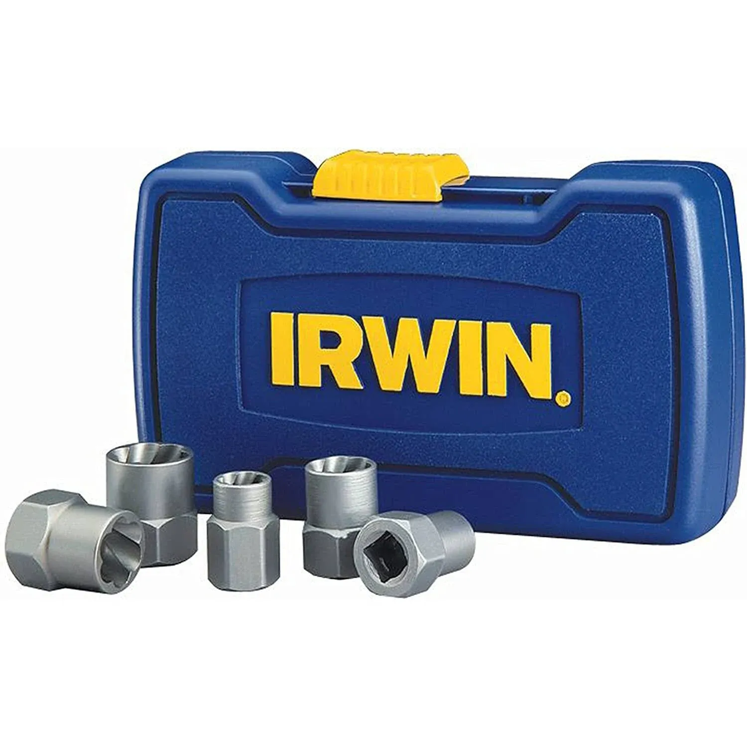 IRWIN HANSON BOLT-GRIP Bolt Extractor Base Set, 5 Piece, 394001