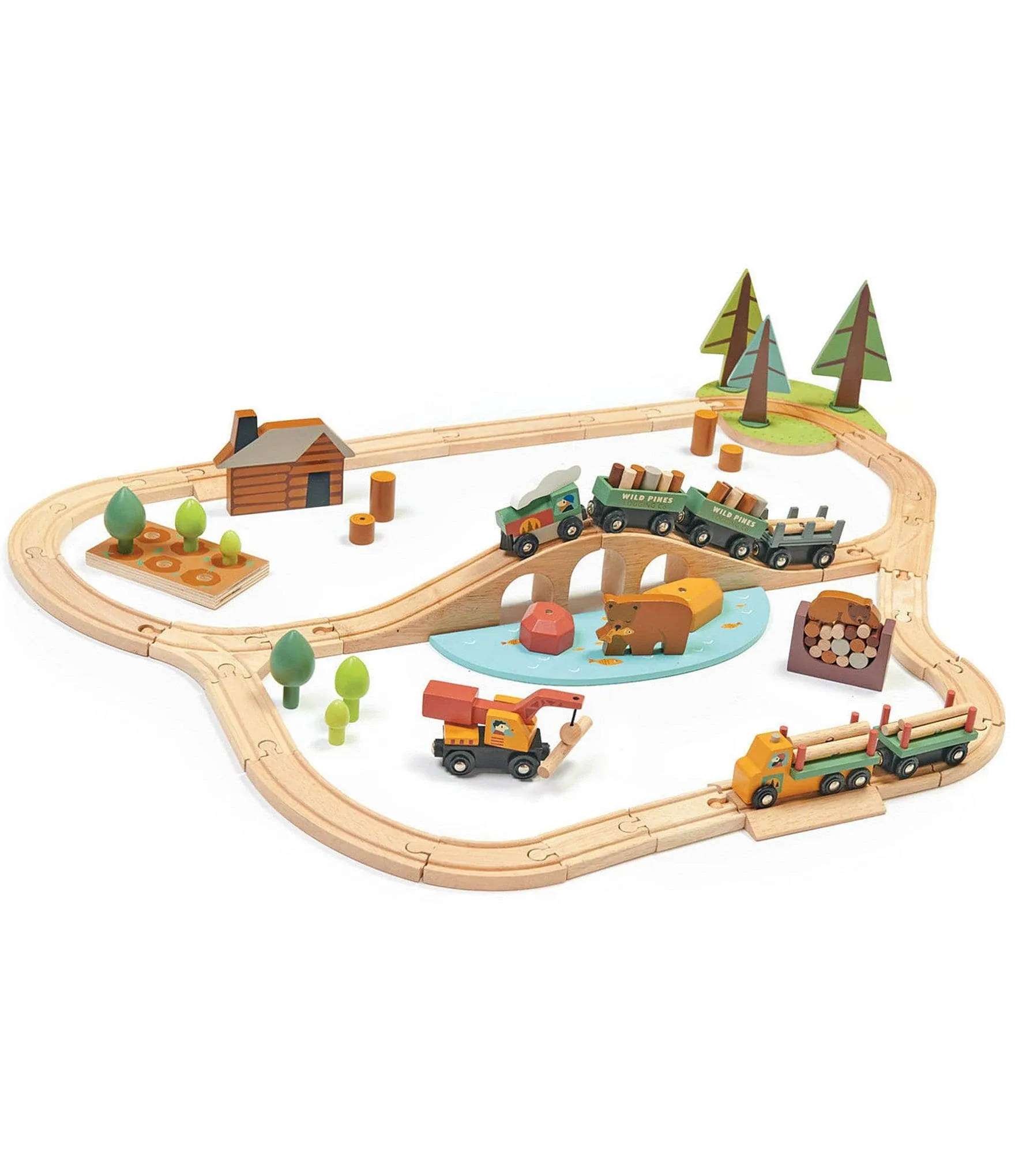 Tender Leaf Toys - Wild Pines Train Set