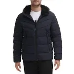 Calvin Klein Hooded Stretch Ski Jacket, Mens, S, White