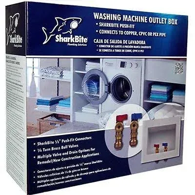 Sharkbite Washing Machine Outlet Box