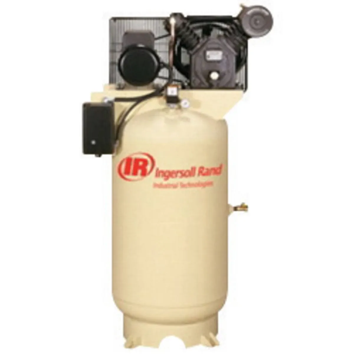 - Ingersoll Rand Type-30 Reciprocating Air Compressor - 5 HP, 80 Gallon, 230 Volt Single Phase, Model#2340N5-V