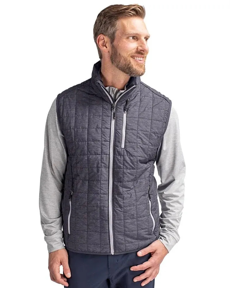 Cutter & Buck Men's Weather Resistant Primaloft Down Alternative Rainer Vest