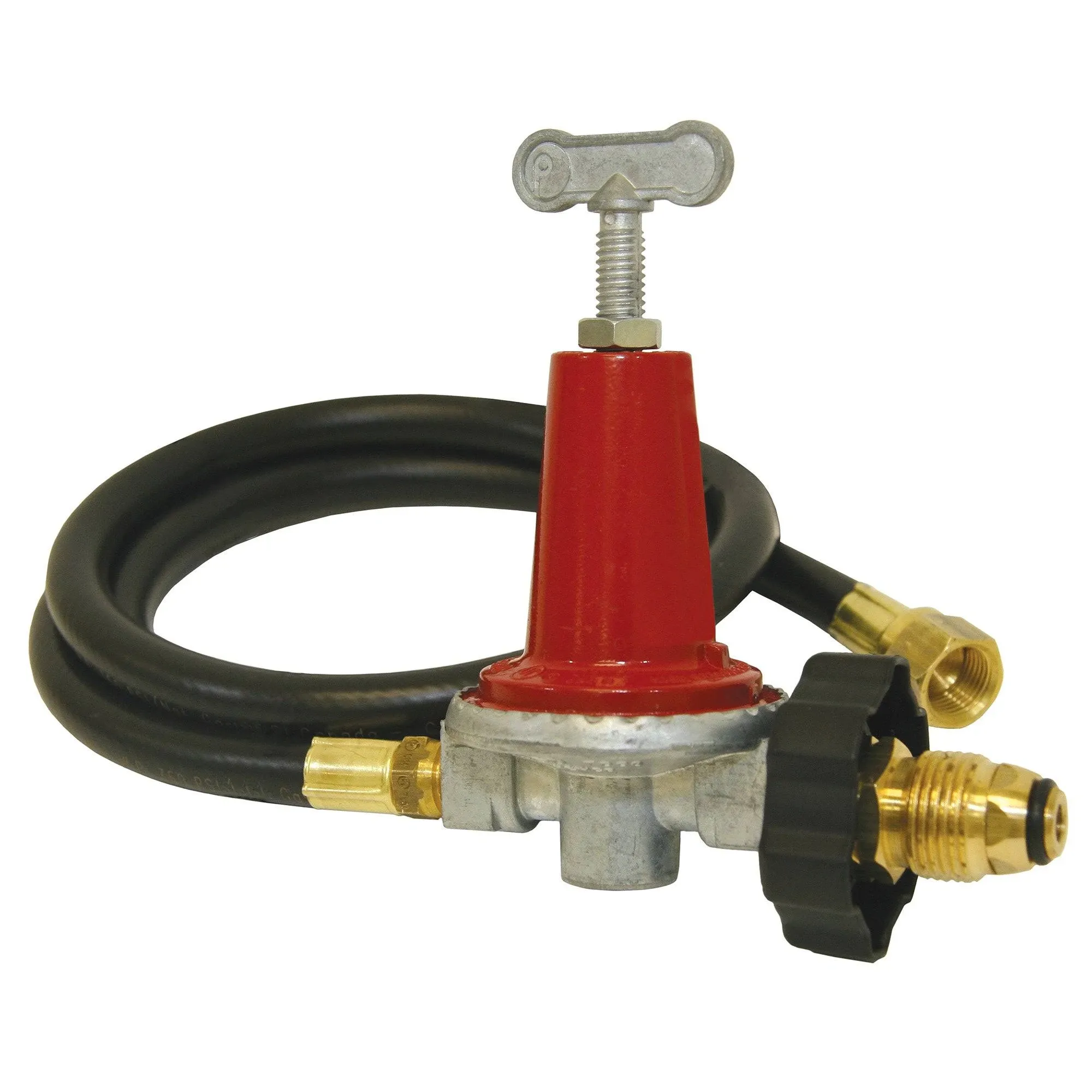 Bayou Classic 5HPR-40 - 48-in LPG Hose / High Pressure Adjustable Regulator