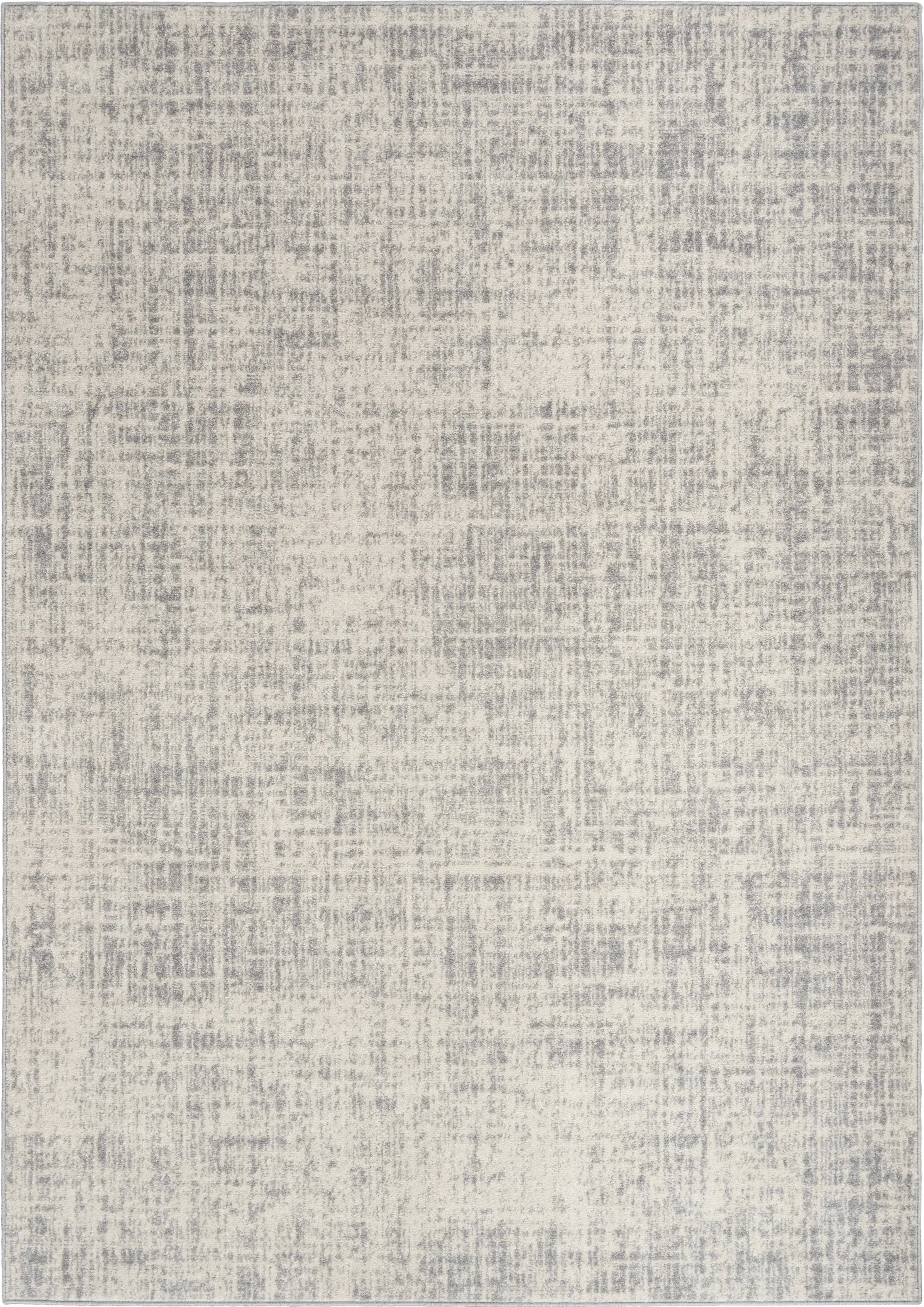 Calvin Klein Home Currents CUR01 Ivory Grey Rug