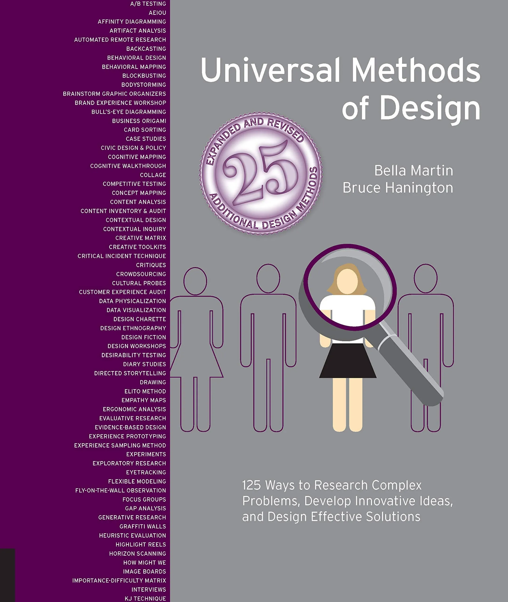 Universal Methods of Design Expanded and Revised: 125 Ways to Research Complex Problems, Develop Innovative Ideas, and Design Effective Solutions [Book]