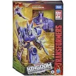 Transformers Toys Generations War for Cybertron: Kingdom Voyager WFC-K9 Cyclonus Action Figure - Kids Ages 8 and Up, 7-inch