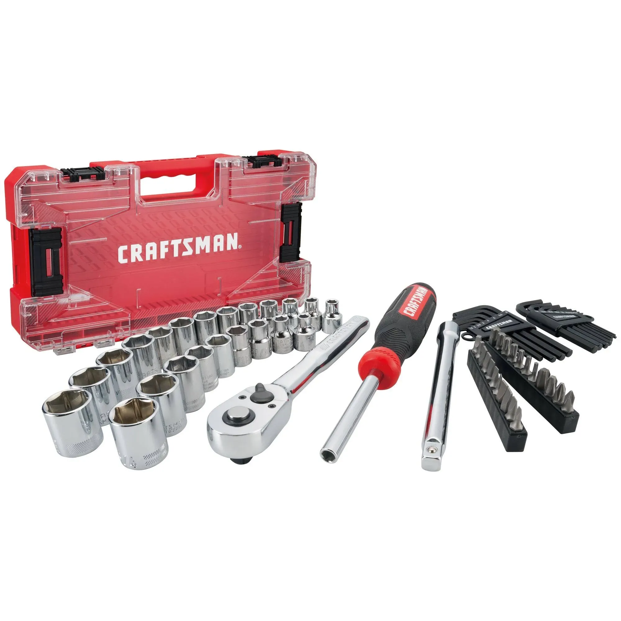 Craftsman Cmmt45063 63-Piece Mechanics Tool Set