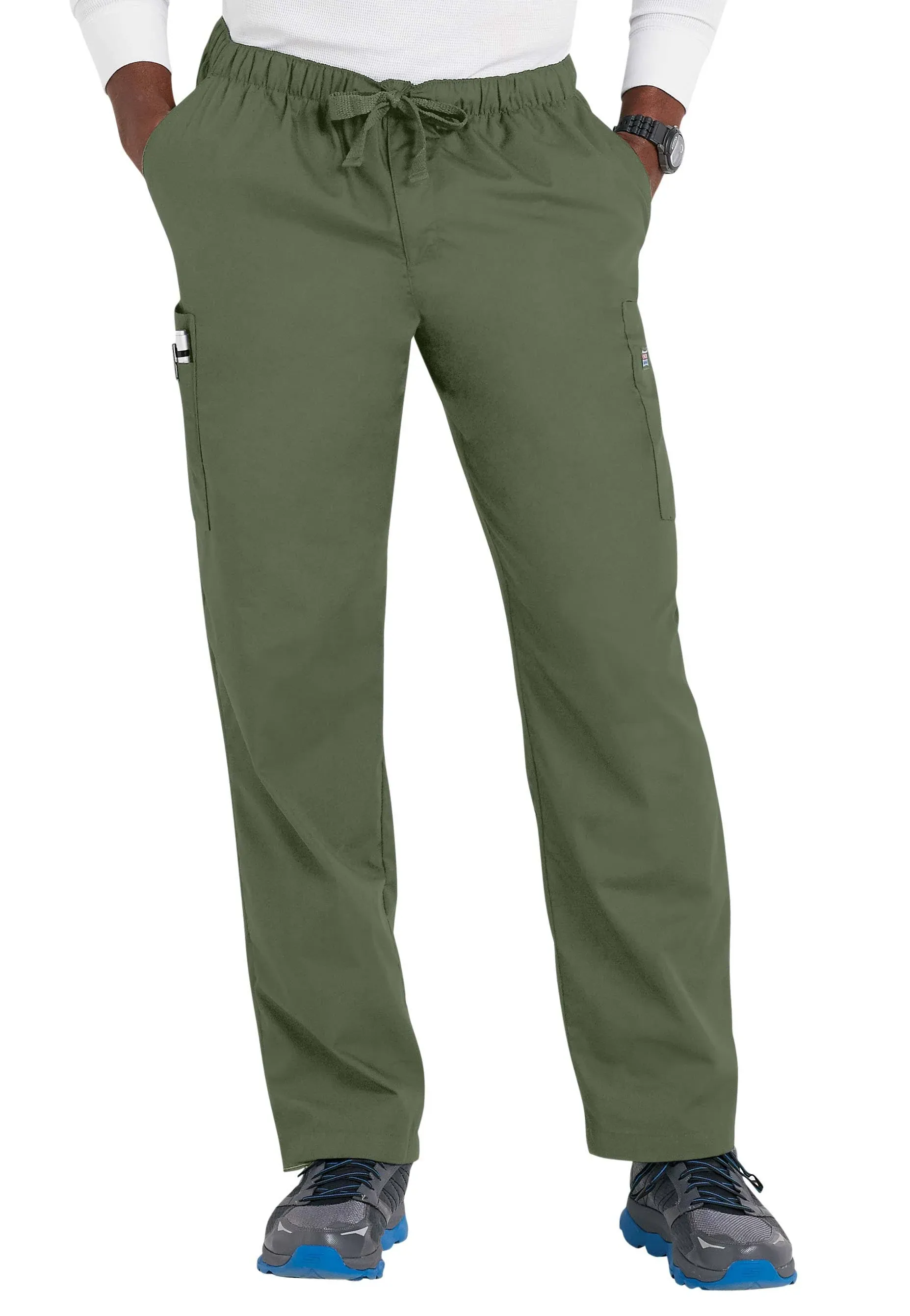 "Workwear Originals 4000 Men's Drawstring Cargo Scrub Pants"