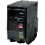 Square D QO 40 Amp Two-Pole Circuit Breaker