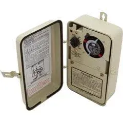 Intermatic PF1102T Timer Mechanism Installation Timer with Thermostat