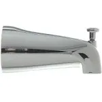 Danco 88434 Durable Metal Diverter Spout, Chrome, 1/2Inch Slip Connection, 1 Set