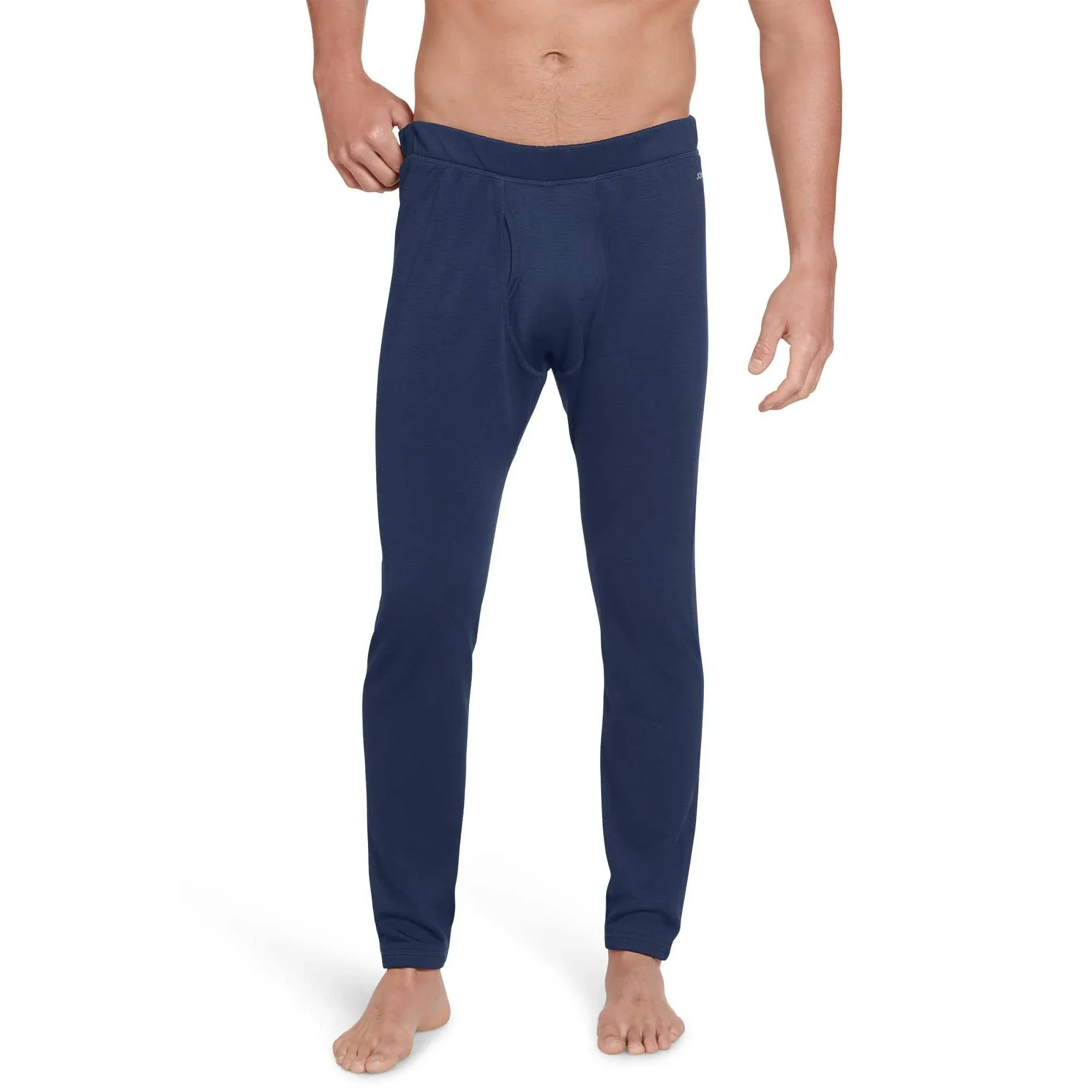 Jockey Men's Grid Fleece Thermal Pant L Just Past Midnight