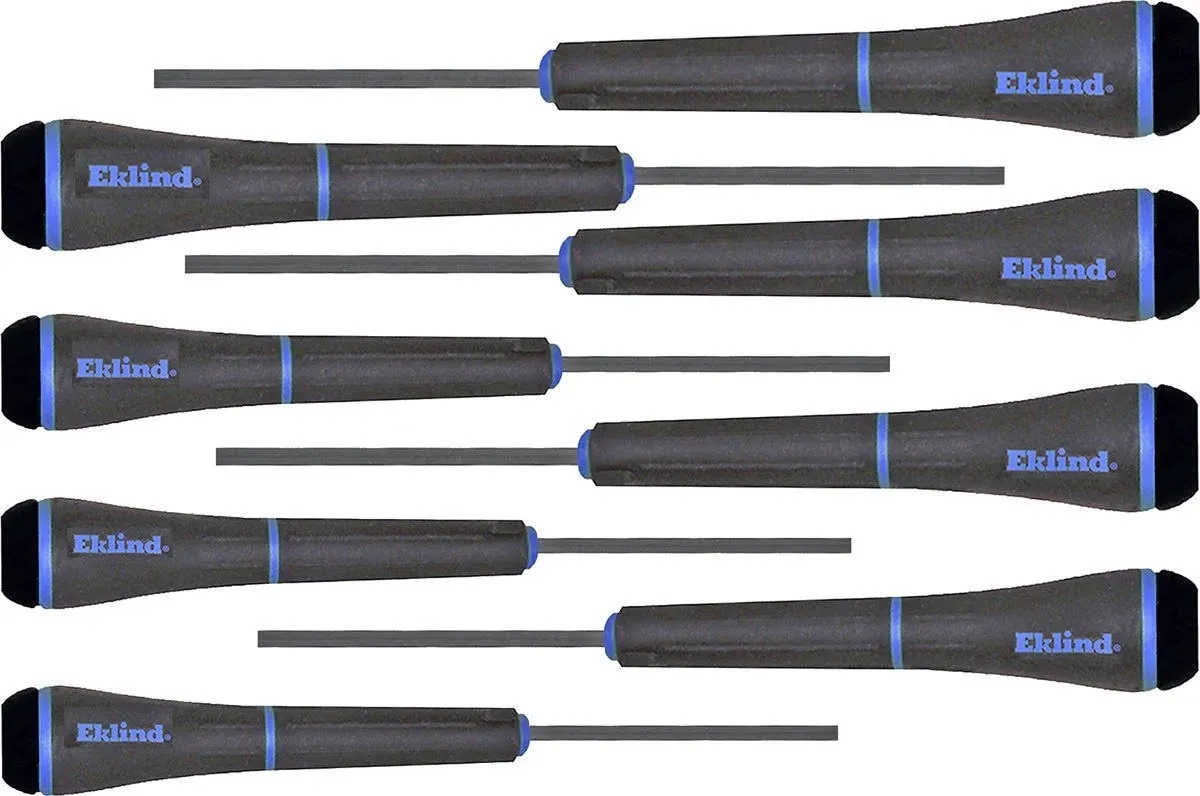 8pc Hex .71-4MM Screwdriver Set - Eklind Tool 92400