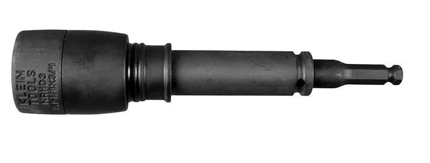 Klein Tools NRHD3 Single-Ended Impact Socket With Three Square Socket Sizes: 3/4-,1-, and 1-1/8-Inch 