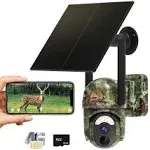 Soliom S50 4G Wireless Outdoor Solar Battery Powered Pan Tilt Trail Camera