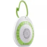 MyBaby Baby Sound Machine, White Noise Machine for Baby, White/Green 