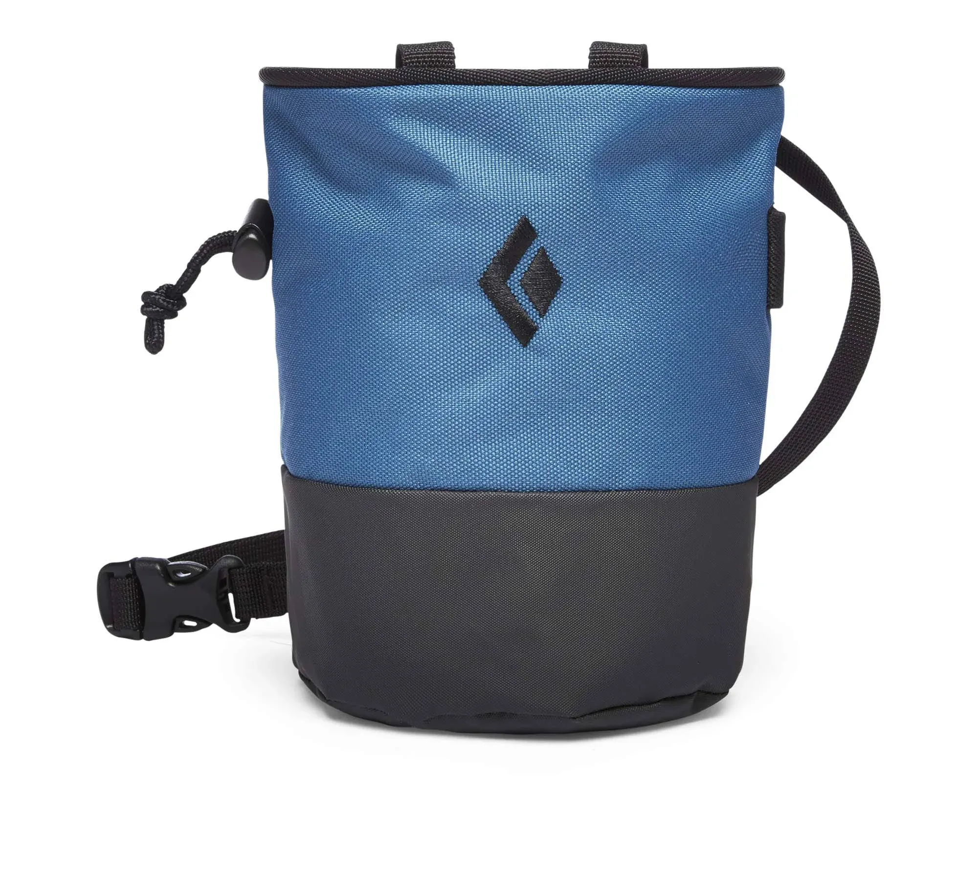 Black Diamond Mojo Zip Chalk Bag - Blue Black Medium