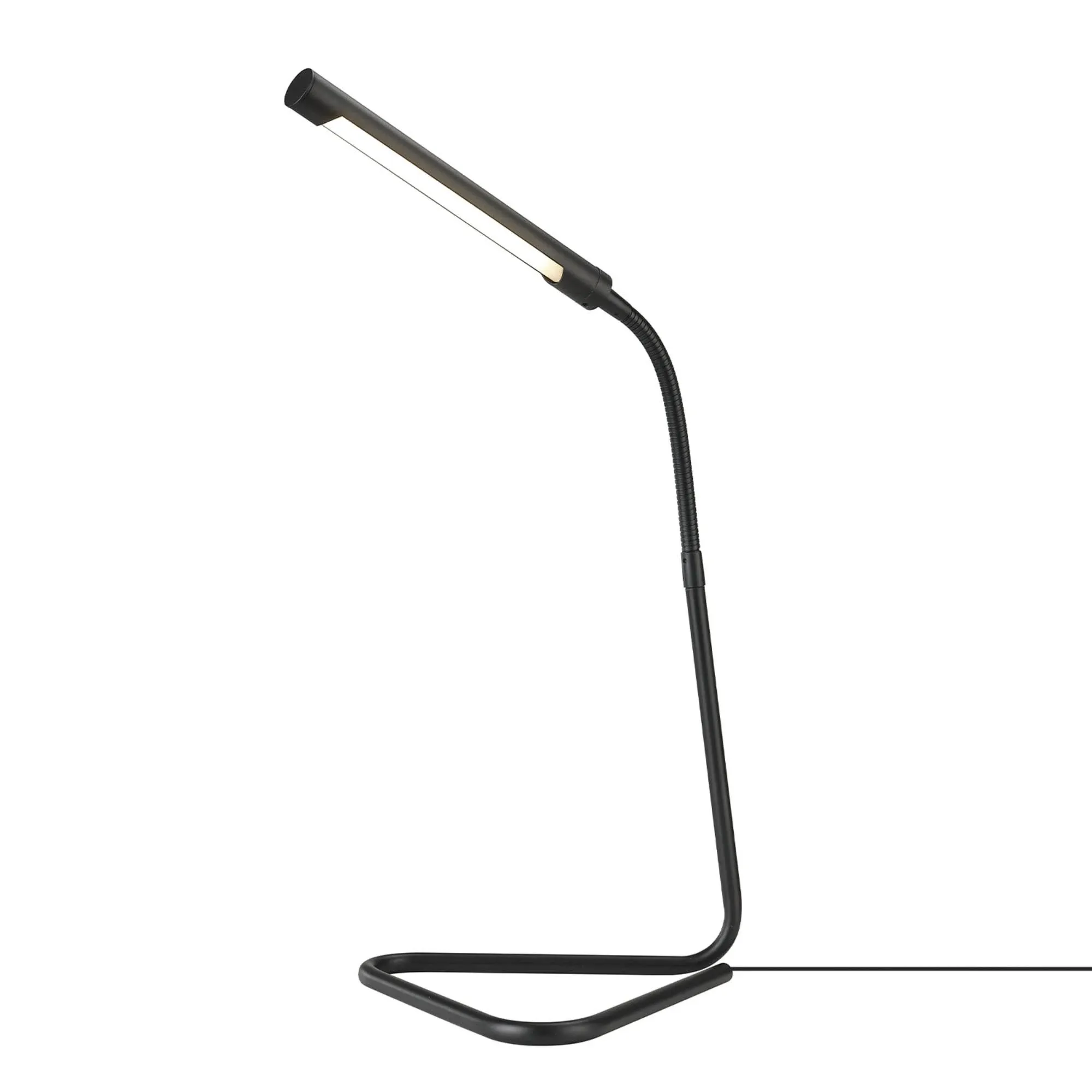 Matte Black LED Desk Lamp With USB Cable - Modern - Desk Lamps - by Globe Electric | Houzz