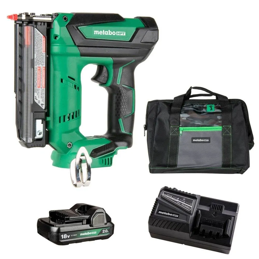 Metabo HPT NP18DSALTM 18V Multivolt Lithium-Ion Cordless 23-Gauge Compact Pin ...